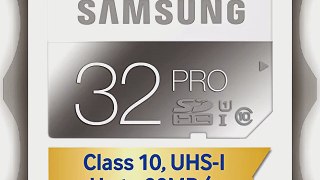 Samsung 32GB PRO Class 10 SDHC up to 90MB/s (MB-SG32D/AM)