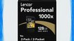 Lexar Professional 1000x 128GB SDXC UHS-II Card LSD128CRBNA10002 - 2 Pack