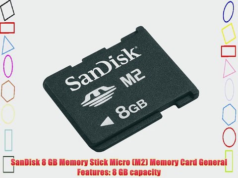 SanDisk 8GB Memory Stick Micro (M2) Memory Card