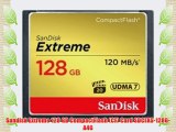 Sandisk Extreme 128 GB CompactFlash (CF) Card SDCFXS-128G-A46