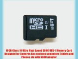 Zectron 16GB UHS-1 Micro Class 10 Memory Card for Meep Tablet