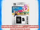 Silicon Power Elite 32 GB microSDHC Class 10 UHS-1 Flash Memory Card (SP032GBSTHBU1V10-SP)
