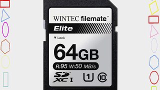 Filemate Wintec Filemate Elite 64GB UHS-I U1 SDXC C10 Card (3FMSX64GU1E-R)