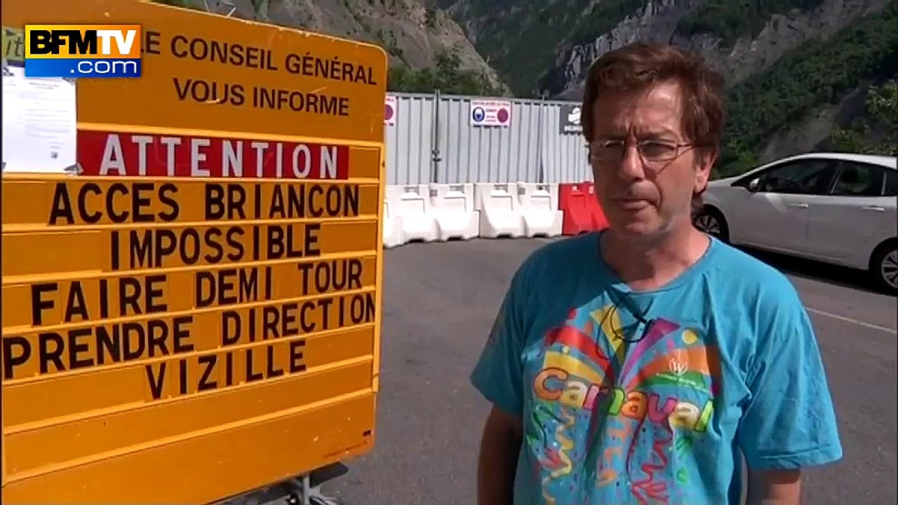 Isère: la montagne menace de s’effondrer dans le lac du Chambon