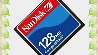 128MB CF (Compact Flash) Card Sandisk SDCFB-128 or SDCFJ-128 (CAV)-Flash Memory