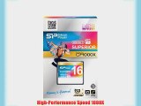 Silicon Power 16GB Hi Speed 1000x Compact Flash Card (SP016GBCFC1K0V10)
