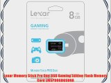 Lexar Memory Stick Pro Duo 8GB Gaming Edition Flash Memory Card LMSPD8GBGSBNA