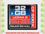 Delkin DDCF500-32GB 32GB CF 500X Memory Card