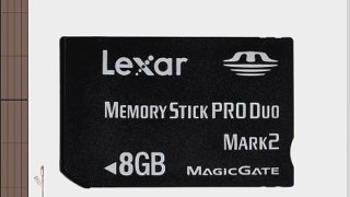 8GB Lexar Platinum II Memory Stick PRO Duo Mark2