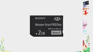 Sony MSMT2G/TQM 2GB Memory Stick PRO Duo Media