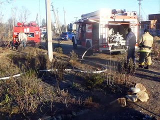 Пожар в Тимашевске (Краснодарский край) 25.11.2011.wmv