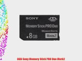 8GB Sony Memory Stick PRO Duo Mark2