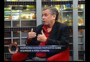 Rospigliosi no descarta ser parte de equipo de Keiko Fujimori