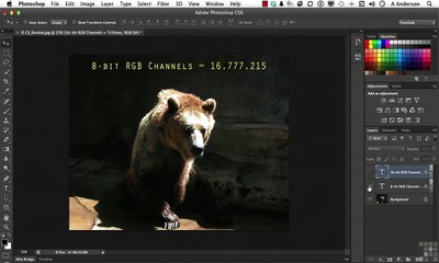 PhotoShop - Bit Depth And Image Information - 02-05