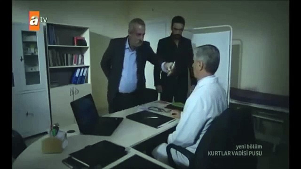 kurtlar vadisi pusu cahit mete bey çatışma 007 sahnesi