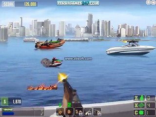 Speedboat Shooting level 8
