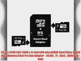 3C Pro 32GB 32G (16GB x 2) microSD microSDHC Card Class 6 with Dual Memory Stick Pro Duo Adapter