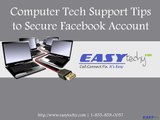 How to Secure Facebook Account - Tech Support Tips