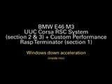 BMW E46 M3 - UUC Corsa RSC Exhaust   Custom Performance RT - E46 M3