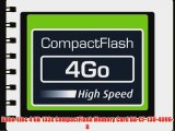 Dane-Elec 4 GB 133x CompactFlash Memory Card DA-CF-13U-4096-R