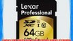 Lexar Professional 600x 64GB SDXC UHS-I Flash Memory Card LSD64GCRBNA6002 - 2 Pack