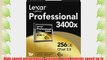 Lexar Professional 3400x 256GB CFast 2.0 Card (Up to 510MB/s Read) w/Image Rescue 5 Software