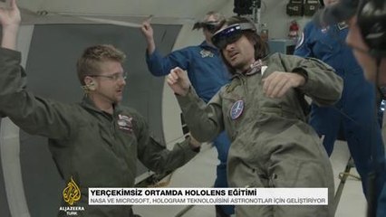 Astronotlar HoloLens kullanacak