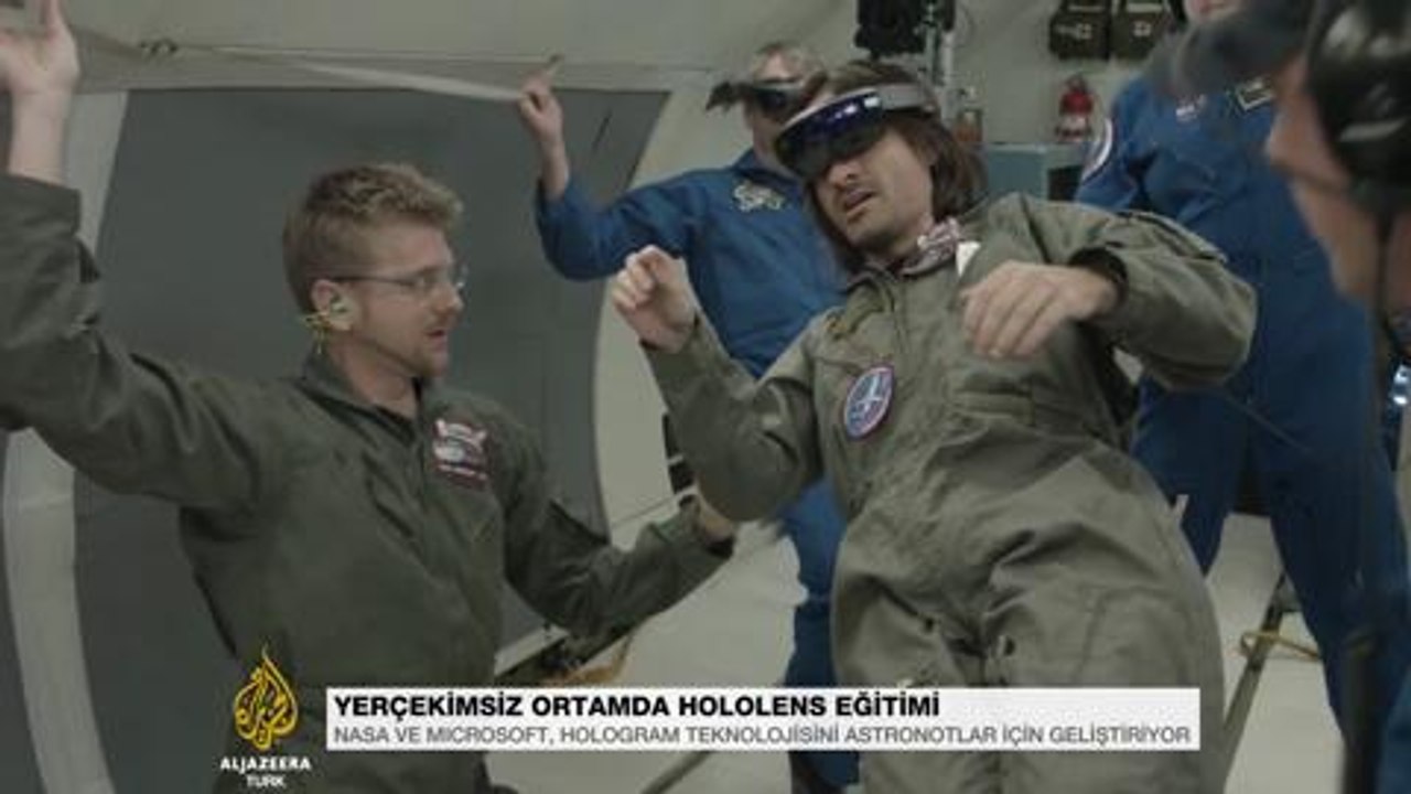 Astronotlar HoloLens kullanacak