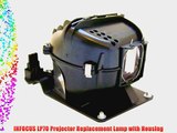INFOCUS LP70 Projector Replacement Lamp with Housing