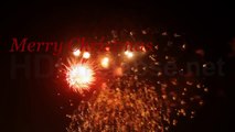 HD Time Lapse Footage (timelapse) - Fireworks Merry Christmas & Happy New Year
