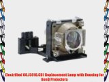 Electrified 60.J5016.CB1 Replacement Lamp with Housing for BenQ Projectors