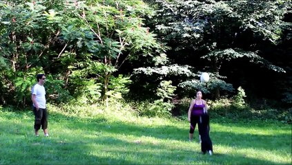 My dog Cody playing soccer and volleyball. (Meu cachorro Cody jogando futebol e voleibol)
