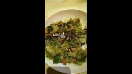 Justin Bieber Snapchat "rickthesizzler" video of Caesar salad - Los Angeles California, June 25 2015