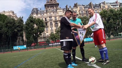 Match de football pour les blessés de guerre