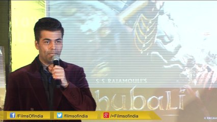 Karan Johar Promotes 'Baahubali'