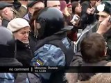 Anti-Kremlin protest in central Moscow