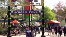 Drop Tower: Scream Zone off-ride HD Kings Dominion