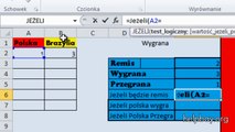 Office 2010 Exel - Funkcja jeżeli PODSTAWA