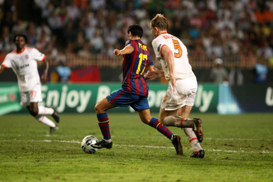 FC Barcelona UEFA Super Cup Winners 2009 vs Shakthar Donetsk (1-0)