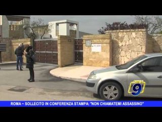 ROMA | Sollecito in conferenza stampa: 'Non chiamatemi assassino'