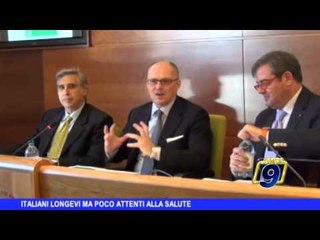 Italiani longevi ma poco attenti alla salute