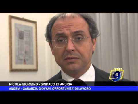 ANDRIA | Garanzia Giovani, opportunità di lavoro