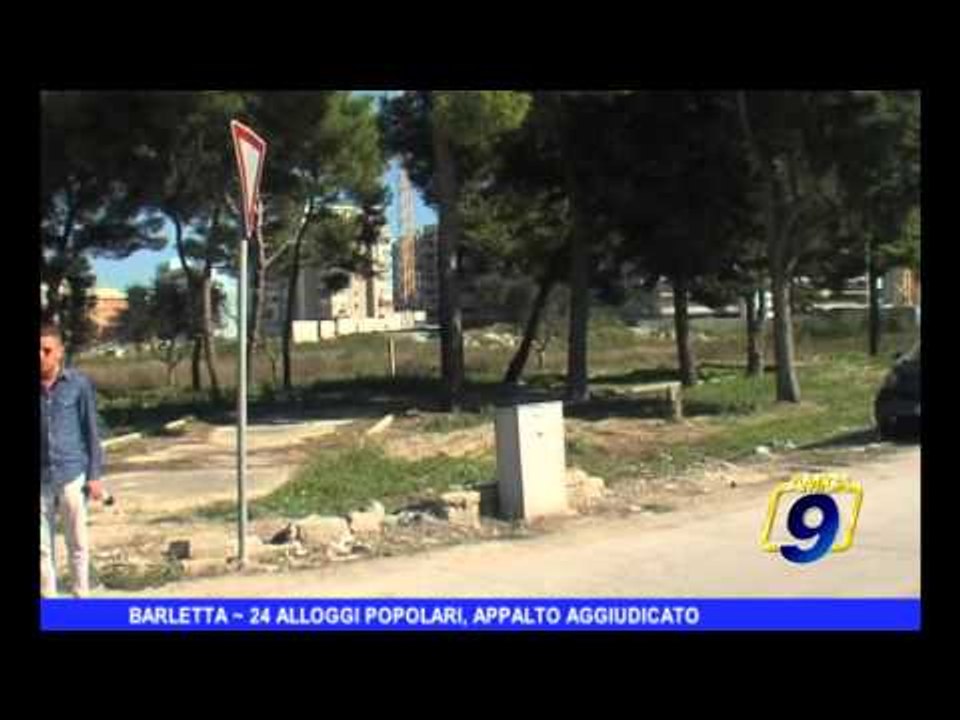 BARLETTA | 24 alloggi popolari, appalto aggiudicato