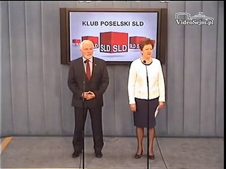 Poseł Ryszard Zbrzyzny - konferencja z 23 czerwca 2015 r.