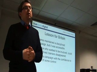 Obama Online Campaign, Lessons for UK Politics