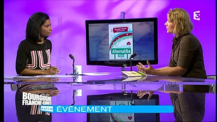 Village Alternatiba à Dijon avec Edwige Bazerole, co-présidente