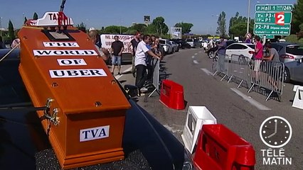 Grève des taxis : la mobilisation se poursuit