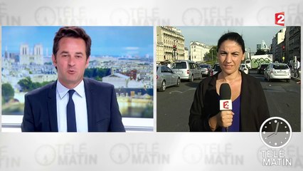 Taxis : deuxième jour de grève porte Maillot