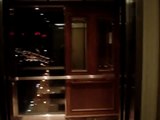 Otis Traction glass elevator @ Crowne Plaza hotel St. Louis MO Twilight ride