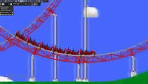 Algodoo - Triple Play - Looping Roller Coaster